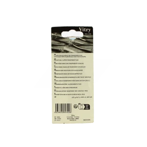 Vitry Coupe-ongles Manucure Inox Transparent Couleur