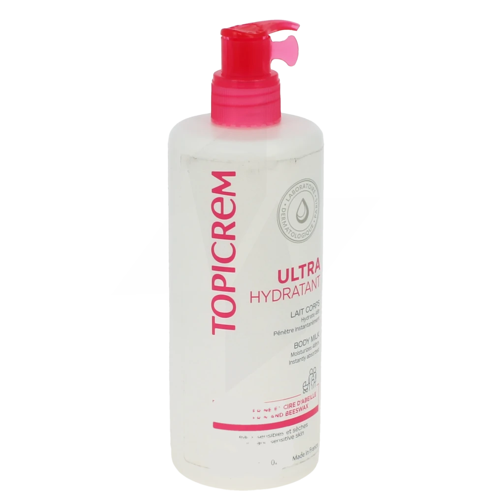 Topicrem Ultra-hydratation Corps Lait Ultra-hydratant Fl Pompe/500ml