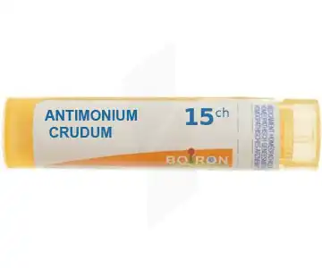 Boiron Antimonium Crudum 15ch Granules Tube De 4g à CHASSE SUR RHÔNE