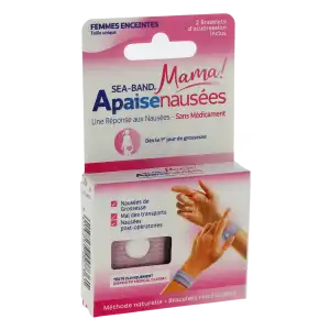 Sea-band Bracelet Anti-nausées Mama Rose à Nice