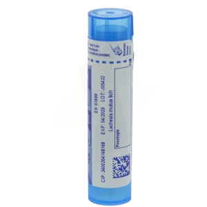 Boiron Lachesis Mutus 9ch Granules Tube De 4g