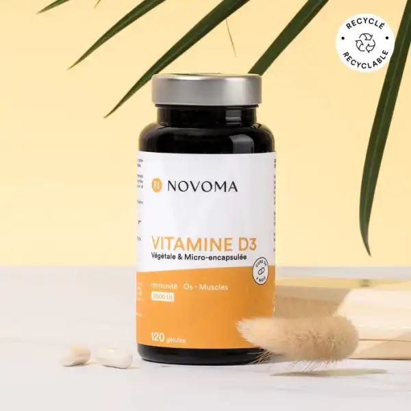 Novoma Vitamine D3 Gélules B/120