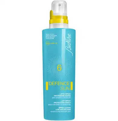 Bionike Defence Sun 6 Lait Spray Peau Sensible Et Intolérante Fl/200ml à Bondues