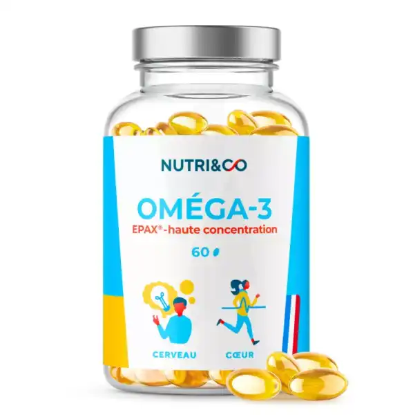 Nutri&co Oméga-3 Gélules B/60