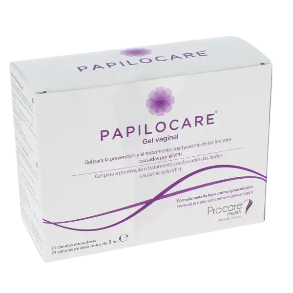 Papilocare Gel Vaginal Réépithélisant 21 Canules/5ml