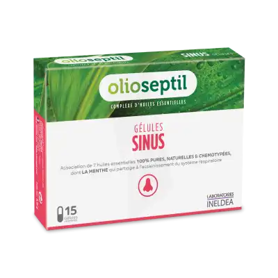 Olioseptil Sinus 15 Gélules à MULHOUSE