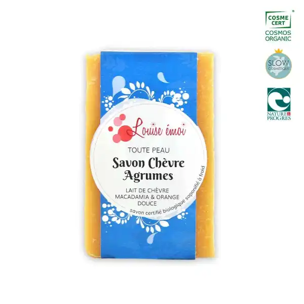 Louise émoi Savon Solide Chèvre Agrumes 100g