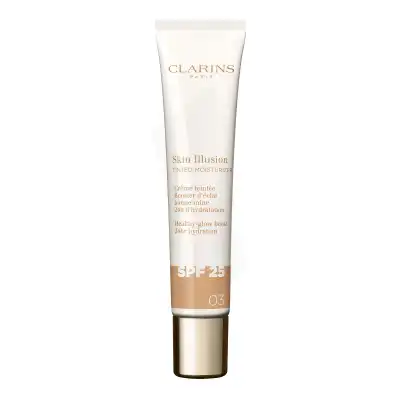Clarins Skin Illusion Tinted Moisturizer Spf25 Crème Teintée Booster D'éclat 03 40ml à PRUNELLI-DI-FIUMORBO