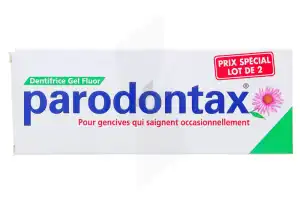 Parodontax Dentifrice Gel Fluor 75ml X2 à Saint-Avold