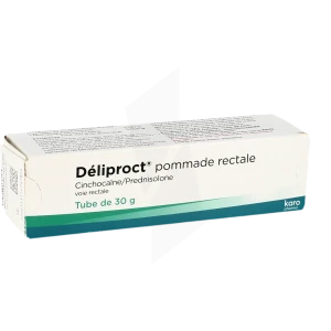 Deliproct, Pommade Rectale