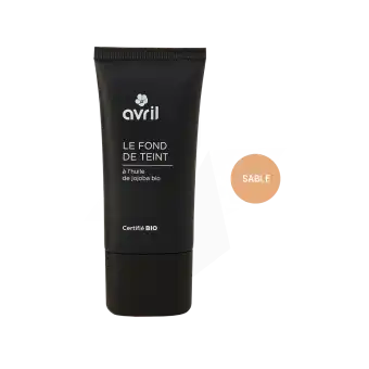 Avril Fond De Teint Sable Bio 30ml