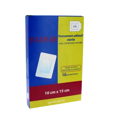 Sylaplaie Pans Adh Stér Av Compr 10x15cm B/10 à Frouzins
