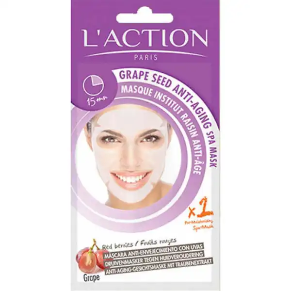 Action Masque Tissu Anti-age X2