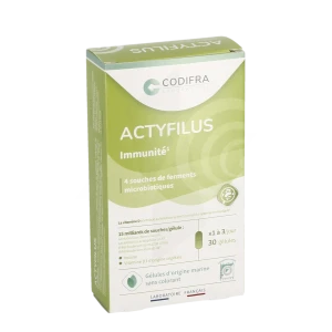 Actyfilus Ferments Lactiques Gélules B/30