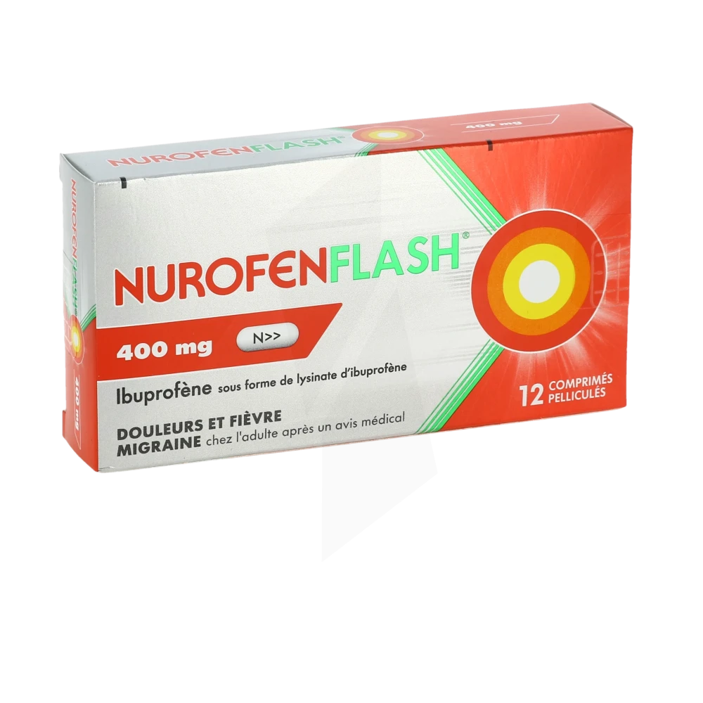 Nurofenflash 400 Mg, Comprimé Pelliculé