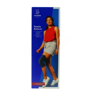 Thuasne Patella Reliever Genouillère Avec Système De Réalignement De La Patella Gauche Hauteur 32 Cm Taille 1