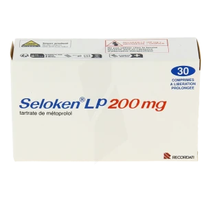 Seloken L P 200 Mg, Comprimé à Libération Prolongée