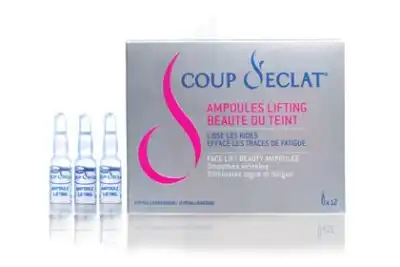 Coup D'eclat Ampoule Lifting Beaute Du Teint, Bt 3 à DREMIL LAFAGE