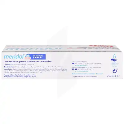 Meridol Parodont Expert Dentifrice 2t/75ml à DAMMARIE-LES-LYS