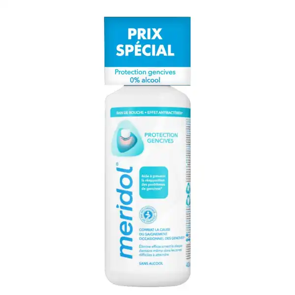 Meridol Soin Complet Bain Bouche Fl/400ml Spécial