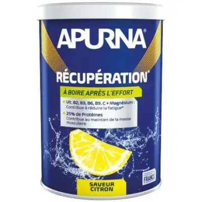 Apurna Poudre pour boisson récupération citron B/400g