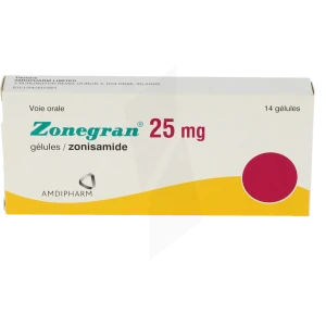 Zonegran 25 Mg, Gélule