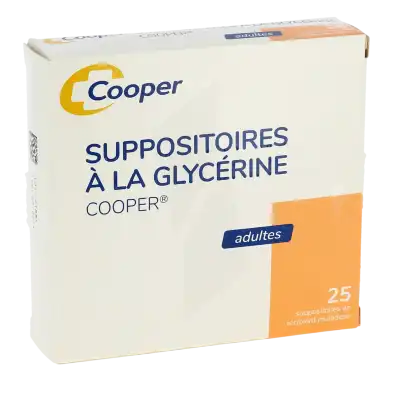 Suppositoires A La Glycerine Cooper Adultes, Suppositoire En Récipient Multidose à Nice
