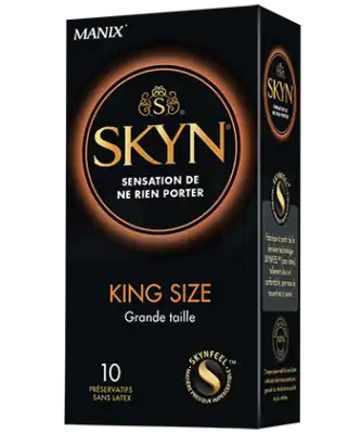 Manix Skyn Préservatif Grande Taille B/10+4 à Saint-Avold