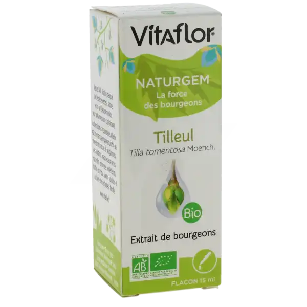 Bourgeons Tilleul Vitaflor Bio, Fl 15 Ml