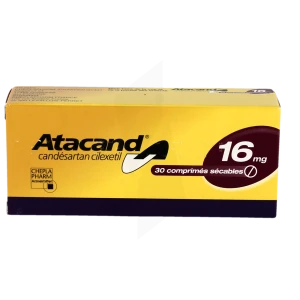 Atacand 16 Mg, Comprimé Sécable