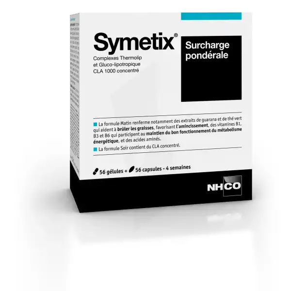 Nhco Nutrition Symetix Gélules + Capsules Boîte De 56 + 56