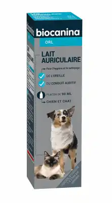 Biocanina Lait Auriculaire Fl/90ml à Les Arcs