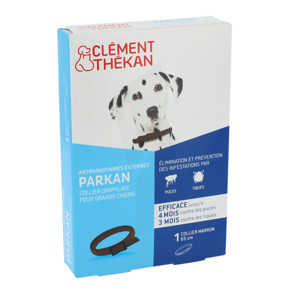 Parkan Collier Dimpylate Pour Grands Chiens, Collier Médicamenteux