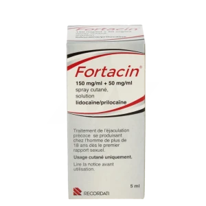 Fortacin 150 Mg/ml / 50 Mg/ml, Spray Cutané,solution