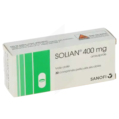 Solian 400 Mg, Comprimé Pelliculé Sécable à TOULON