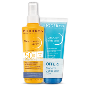 Bioderma Photoderm Spf50+ Spray Fl/200ml + Gel Douche