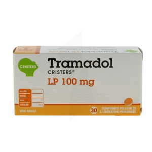 Tramadol Cristers Lp 100 Mg, Comprimé Pelliculé à Libération Prolongée