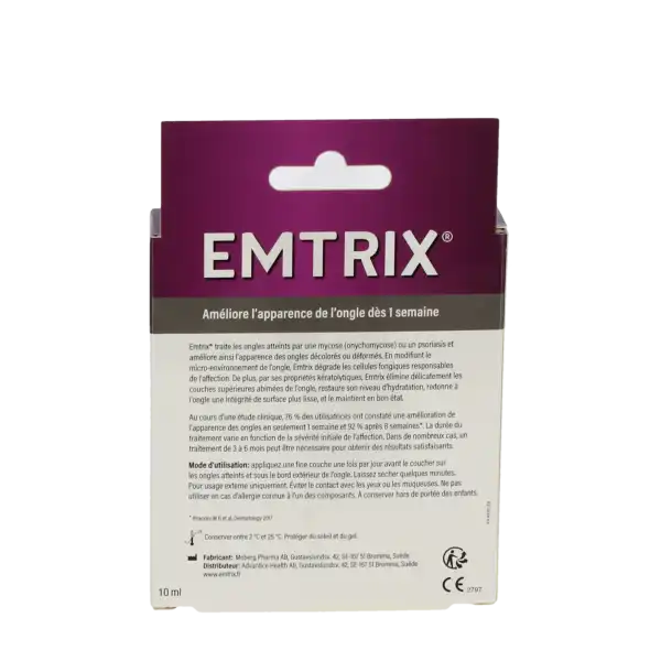 Emtrix Traitement Mycose De L'ongle Stylo/10ml
