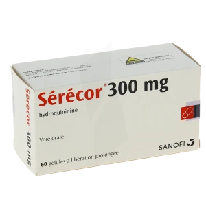 Serecor 300 Mg, Gélule à Libération Prolongée