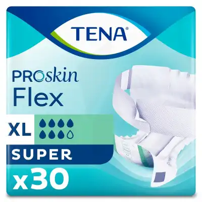 Tena Flex Super Protection Super Absorbant Extra Large Sachet/30 à VIC-FEZENSAC
