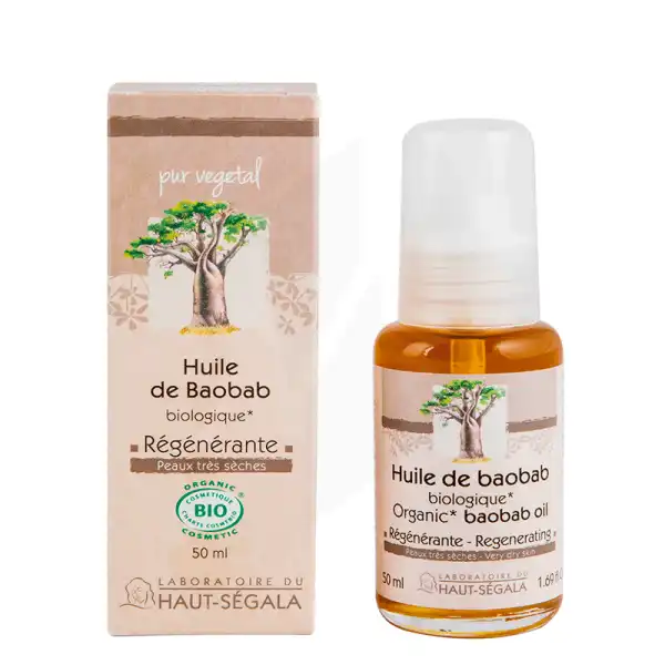 Huile Végétale Bio De Baobab 50ml