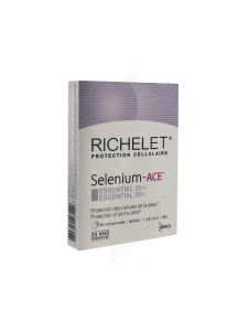 Richelet Sélénium Ace Essentiel 30+ Comprimés B/30