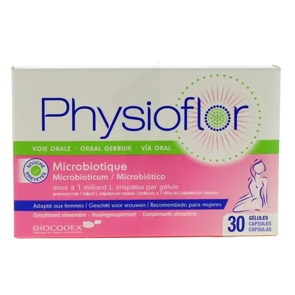 Physioflor Oral Gélule Flore Intime Boîte De 30