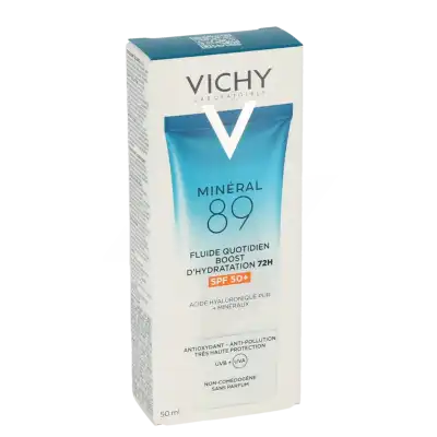 Vichy Mineral 89 Spf50 Fluide Jour Uv T/50ml à SAINT-SAENS