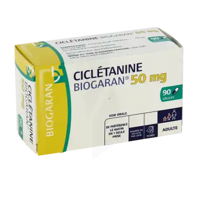 Cicletanine Biogaran 50 Mg, Gélule à MERINCHAL
