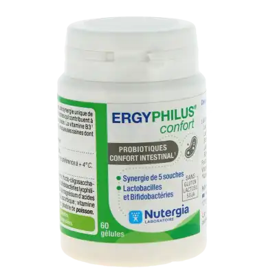 Ergyphilus Confort Gélules équilibre Intestinal Pot De 60 à MIRAMONT-DE-GUYENNE