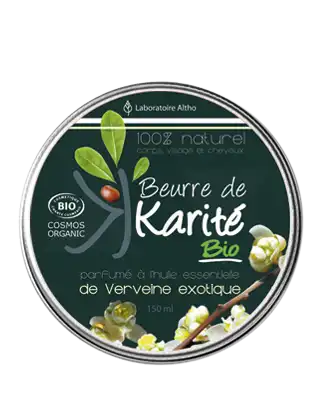 Laboratoire Altho Beurre De Karité Verveine Exotique Bio 150ml