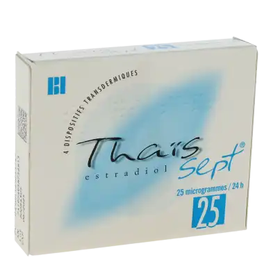 Thaissept 25 Microgrammes/24 Heures, Dispositif Transdermique à CHAMPAGNOLE