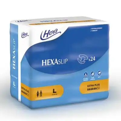 Hexa Slip Extra Plus Large Protections Complètes Sachet/24 à PINS-JUSTARET