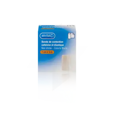 Alvita Bande content blanc 7cmx3m B/1